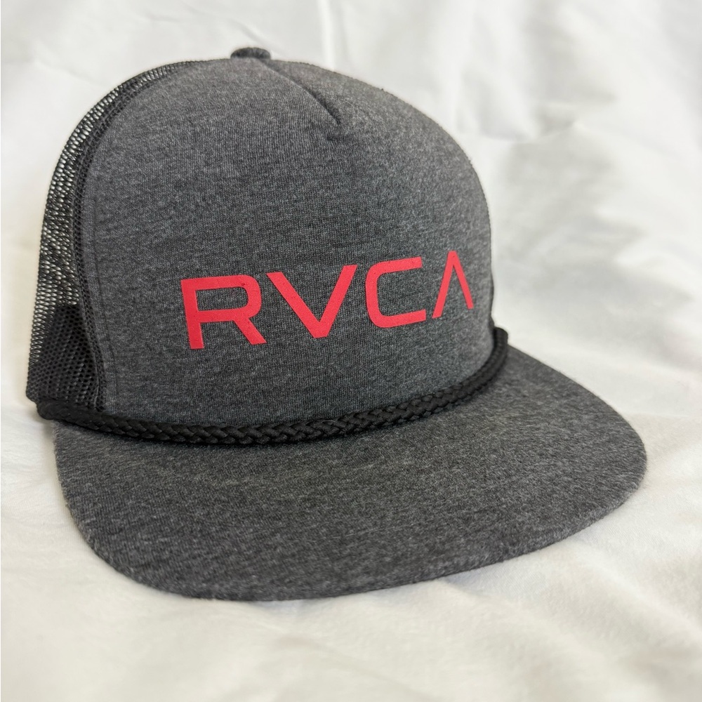 RVCA Gray Trucker Hat